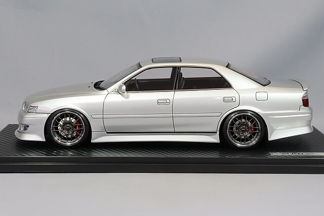 【最安値に挑戦】 イグニッションモデル 1/18 VERTEX JZX100 チェイサー シルバー ミニカー