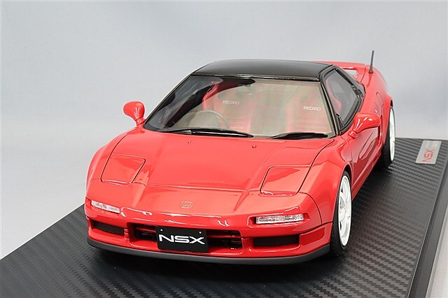 イグニッションモデル 1/18 ホンダ NSX (NA1) レッド/純正16