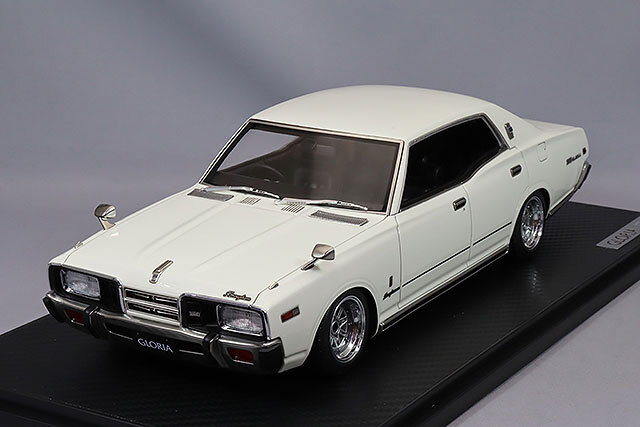 イグニッションモデル 1/18 日産 グロリア ブロアム (330) ホワイト