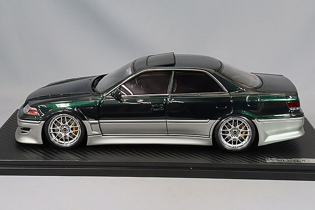イグニッションモデル 1/18 VERTEX JZX100 マークII ダークグリーン