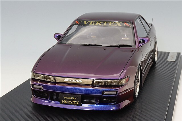 イグニッションモデル 1/18 VERTEX S13 シルビア パープルメタリック