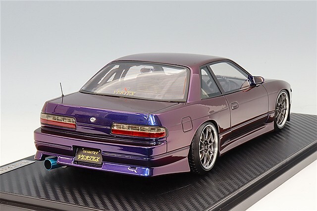 イグニッションモデル 1/18 VERTEX S13 シルビア パープルメタリック