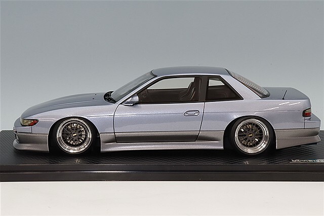 イグニッションモデル 1/18 VERTEX S13 シルビア ブルー シルバー