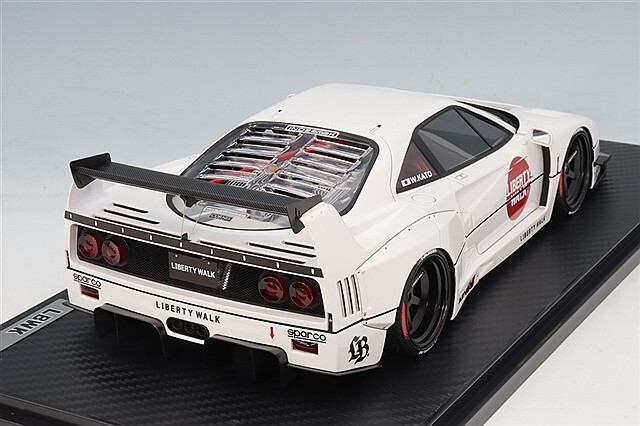 イグニッションモデル 1/18 LB-WORKS 40 ホワイト/LB-worksオリジナル6