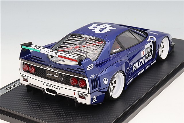 イグニッションモデル 1/18 LB-WORKS 40 ブルーメタリック/LB-works
