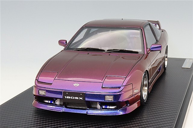 イグニッションモデル 1/18 日産 180SX タイプX (RPS13) パープル
