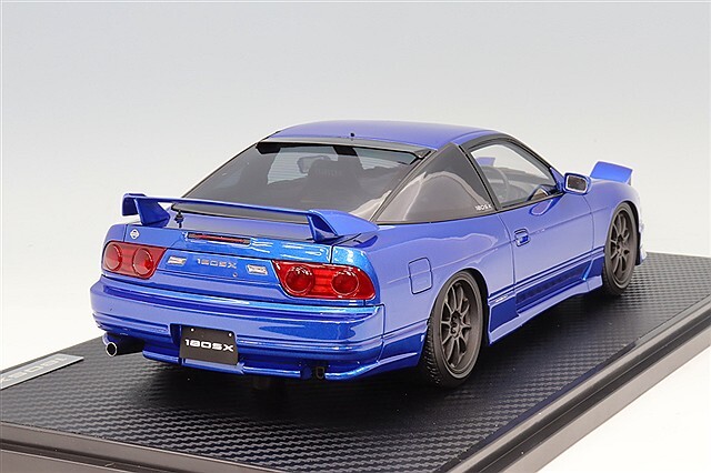 イグニッションモデル 1/18 日産 180SX タイプX (RPS13) ブルー