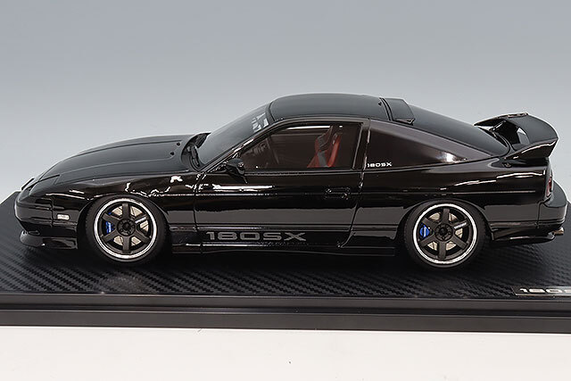 イグニッションモデル　180sx 黒 イグニッションモデル 1/18 日産 180SX TYPE X (RPS13) ブラック