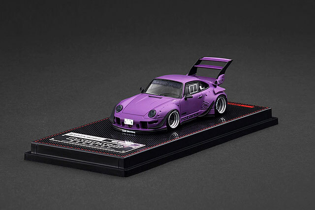 予約品】 イグニッションモデル 1/64 RWB 993 マットパープル