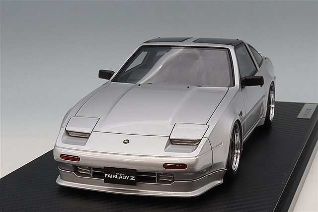 イグニッションモデル　日産フェアレディZ31シルバー イグニッションモデル 1/18 日産 フェアレディZ 2シーター 300ZR (Z31