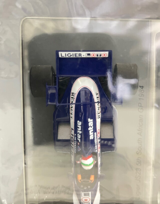 訳ありセール】スパーク 1/43 リジェ JS23 1984 F1 南アフリカGP 5位
