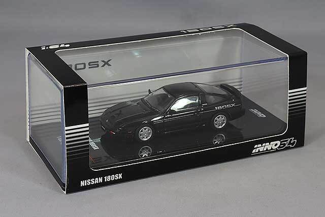 イノモデル 1/64 日産 180SX ブラック