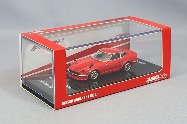 イノモデル 1/64 日産 フェアレディ Z (S30) レッド