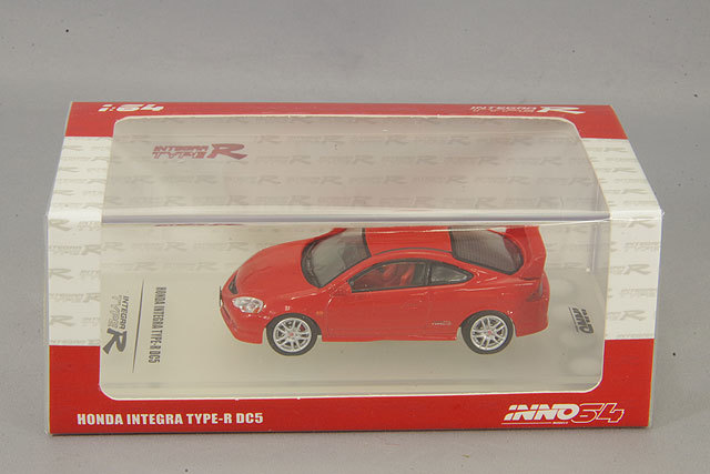 イノモデル 1/64 ホンダ インテグラ タイプR DC5 レッド