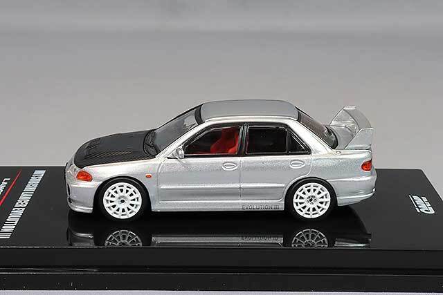 イノモデル 1/64 三菱 ランサー エボリューション III シルバー