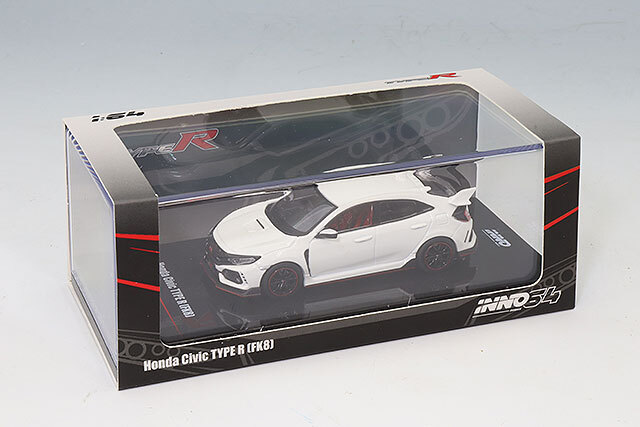 イノモデル 1/64 ホンダ シビック タイプR (FK8) ホワイト