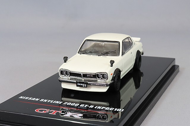 イノモデル 1/64 日産 スカイライン 2000 GT-R (KPGC10) ホワイト