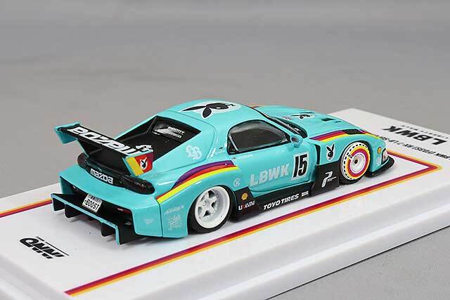 イノモデル 1/64 マツダ RX7 (FD3S) LB-WORKS スーパーシルエット