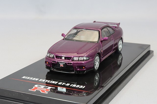 イノモデル Inno64 スカイライン GT-R R33 ミッドナイトパープル Amazon | イノモデル(Inno Models) 1/64 ニッサン スカイライン
