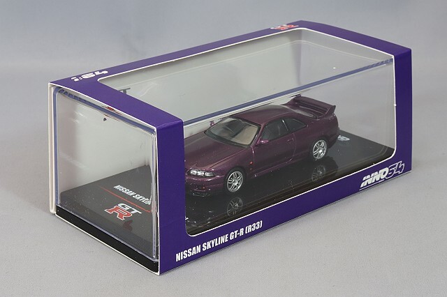 イノモデル Inno64 スカイライン GT-R R33 ミッドナイトパープル Amazon | イノモデル(Inno Models) 1/64 ニッサン スカイライン