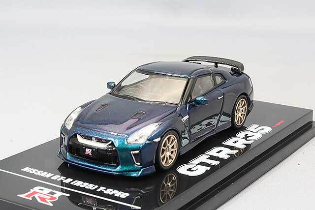 イノモデル 1/64 日産 GT-R (R35) T-SPEC ミッドナイトパープル