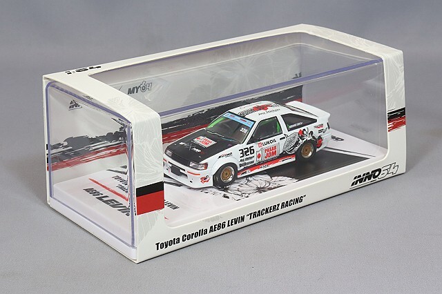 イノモデル 1/64 トヨタ カローラ AE86 レビン 