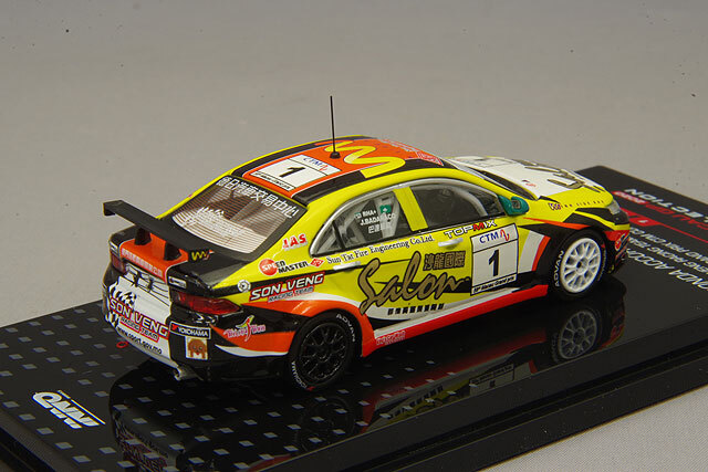 イノモデル 1/64 ホンダ アコード Euro-R CL7 2012 マカオ GP CTM