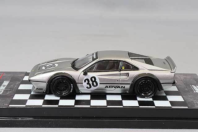 イノモデル 1/64 LB-WORKS 308 GTB グレー