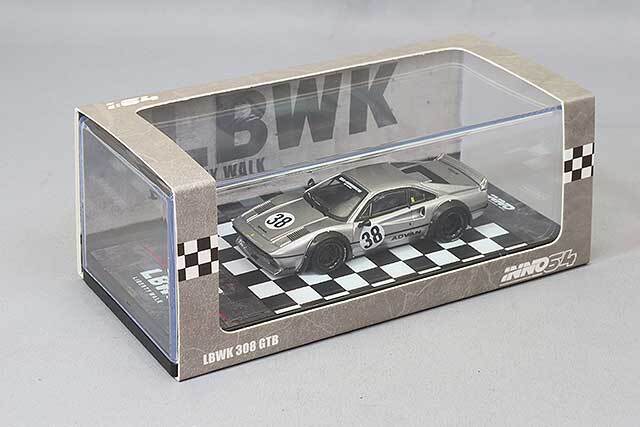イノモデル 1/64 LB-WORKS 308 GTB グレー