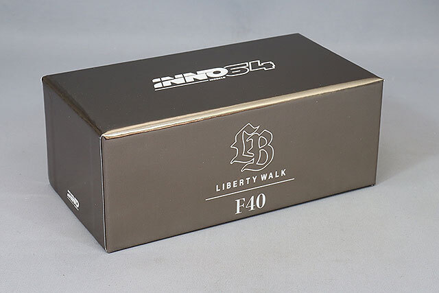 イノモデル 1/64 クロームブラック lbwk F40 新品未開封品 新品 LBWKF40-CHB INNO イノモデル 1/64 LBWK F40 クローム