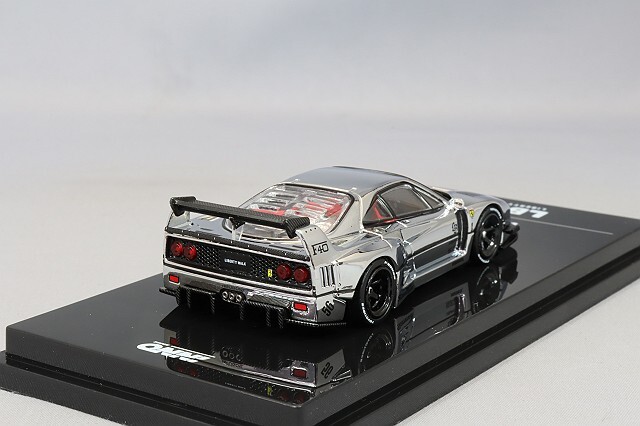 INNO MODEL(イノモデル)　LBWK　F40クローム チェイス INNO MODEL(イノモデル) LBWK F40クローム チェイス INNO 1/64 LBWK