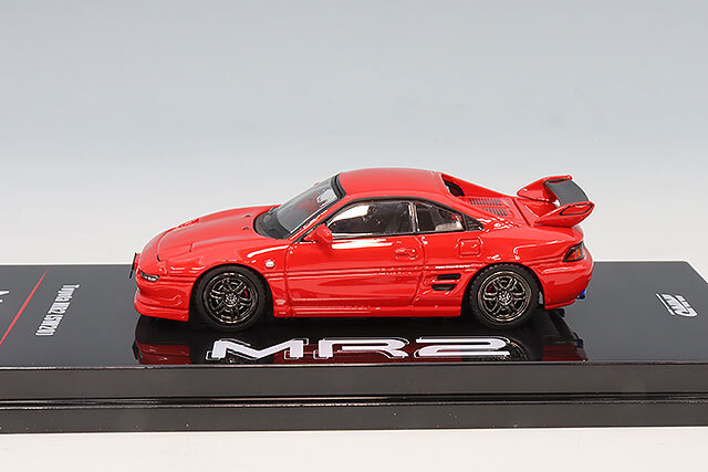 イノモデル 1/64 トヨタ MR2 (SW20) レッド