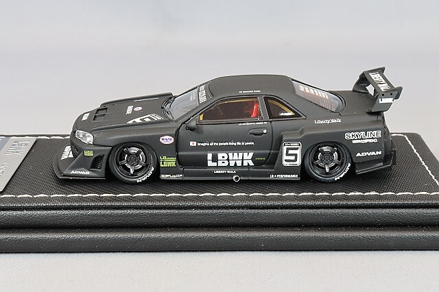 イノモデル 1/64 日産 スカイライン LBWK (ER34) スーパーシルエット 