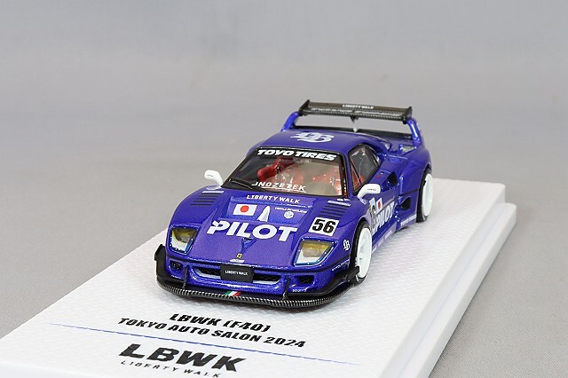 イノモデル 1/64 LB-WORKS F40 東京オートサロン 2024 PILOT #56