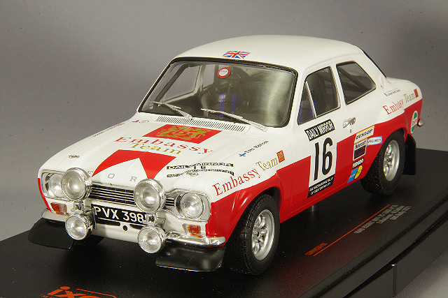 ixo 1/18 フォード エスコート MK1 RS 1600 1972年RAC ixo/イクソ フォード エスコート MK1 RS 1600 1972年RACラリー