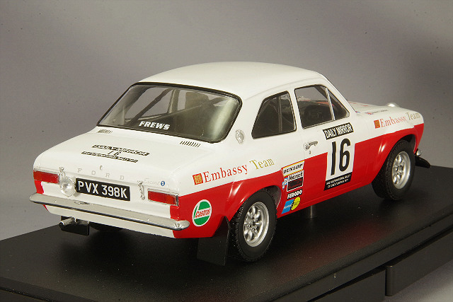 イクソ 1/18 フォード エスコート MK1 RS 1600 1971 RAC ラリー 5位