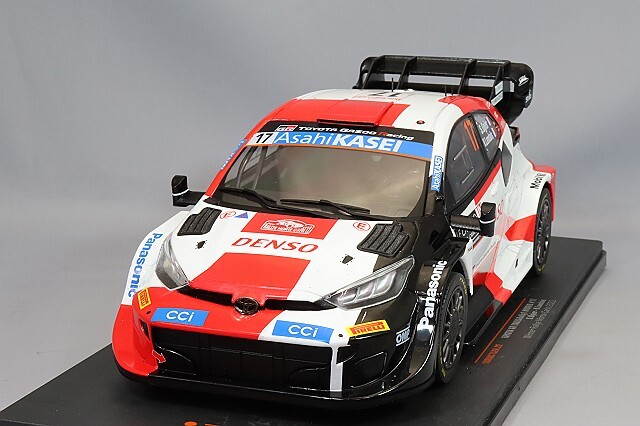 ixo 1/18 トヨタ GR ヤリス ラリー モンテカルロ 2023 イクソ 1/18 トヨタ GR ヤリス ラリー1 2023 モンテカルロラリー