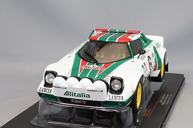 イクソ 1/18 ランチア ストラトス HF 1976 モンテカルロ ラリー #6 B