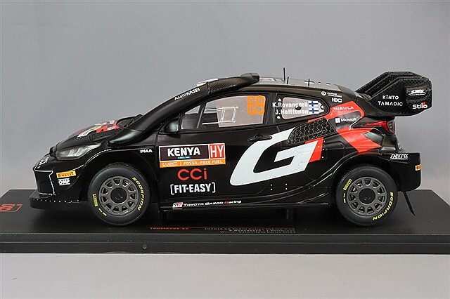 イクソ 1/18 トヨタ GR ヤリス ラリー1 ハイブリッド 2024