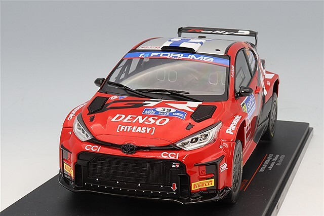 イクソ 1/18 トヨタ GR ヤリス ラリー2 2024 ラリー フィンランド 6位