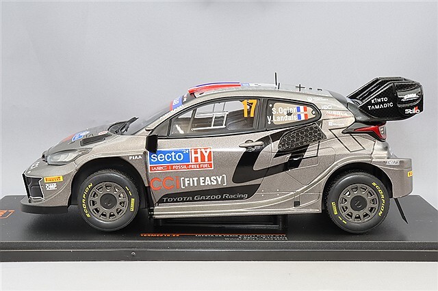 イクソ 1/18 トヨタ GR ヤリス ラリー1 ハイブリッド 2024