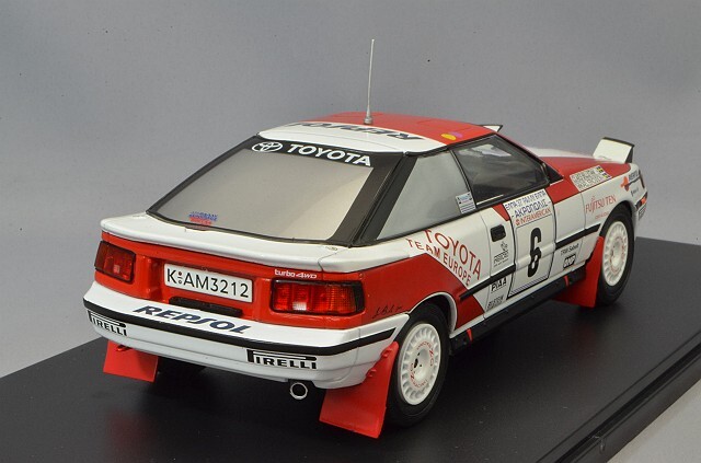 再再値下げ トヨタ セリカ GT-FOUR ミニカー 90' アクロポリスラリー イクソ 1/24 トヨタ セリカ GT-FOUR 1990 アクロポリス ラリー