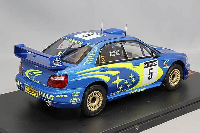 イクソ 1/24 スバル インプレッサ S7 WRC 2001 グレートブリテン