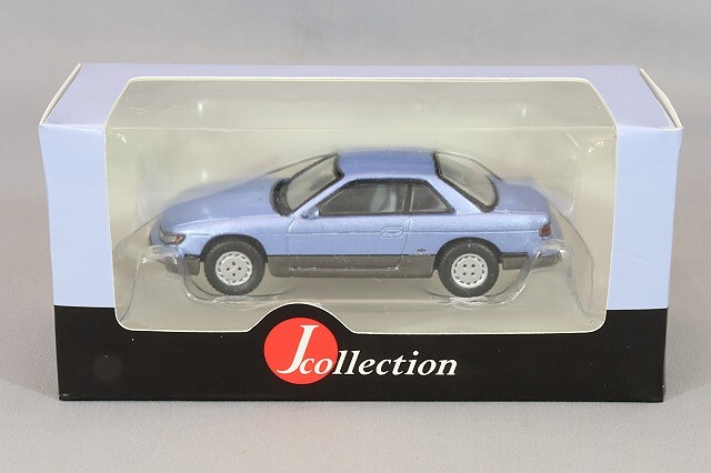 Jコレクション 1/64 日産 シルビア (S13) ブルー/グレイ