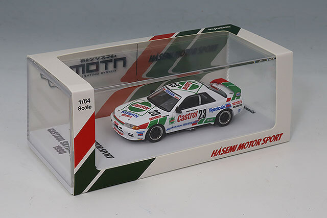 京商 1/64 カストロール スカイライン GT-R(R32) Gr.A 1990 #23 LED