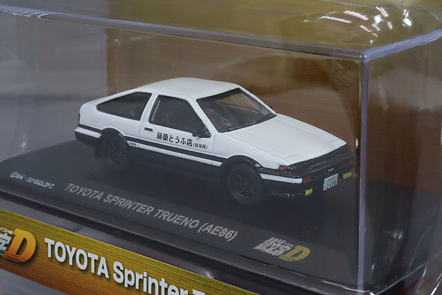 京商 1/64 頭文字D トヨタ スプリンター トレノ AE86 ブリスタータイプ