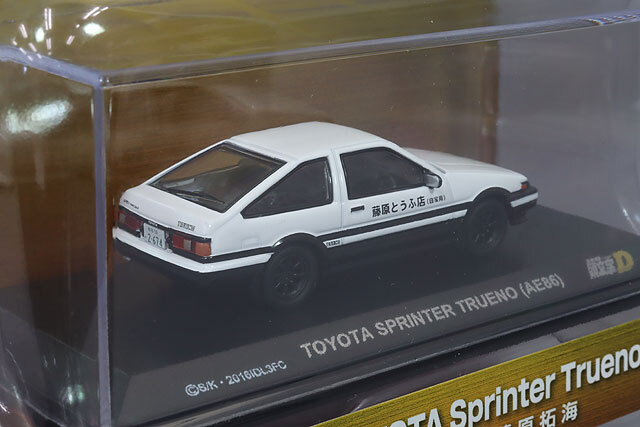 京商 1/64 頭文字D トヨタ スプリンター トレノ AE86 ブリスタータイプ