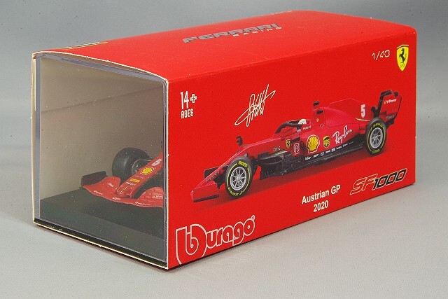 ブラゴ 1/43 フェラーリ SF1000 2020 F1 オーストリアGP #5 S.ベッテル
