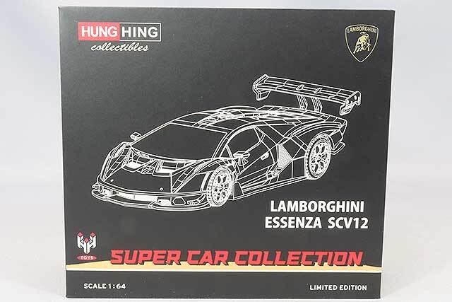 HUNG HING TOYS 1/64 ランボルギーニ エッセンサ SCV12 ビアンコシデ