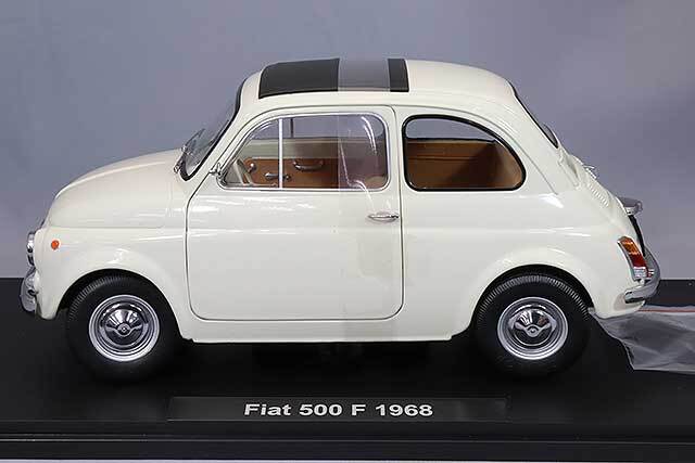 KKスケール　Fiat 500F 1968 creme　1/12スケール KKスケール セール KK scale 1/12 Fiat 500F 1968 クリーム ダイ